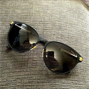 Versace Women's Round Sunglasses with the Versace symbol on each side -NEW!